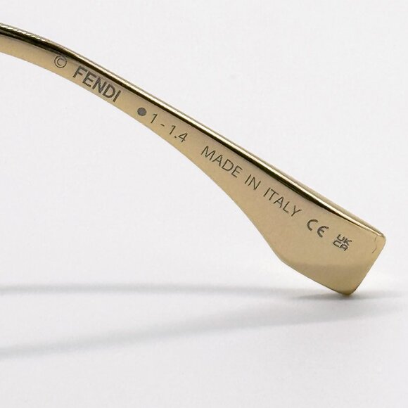 NEW FENDI FE40120I 01A SHINY BLACK WOMEN SUNGLASSES FENDI - Picture 10 of 11